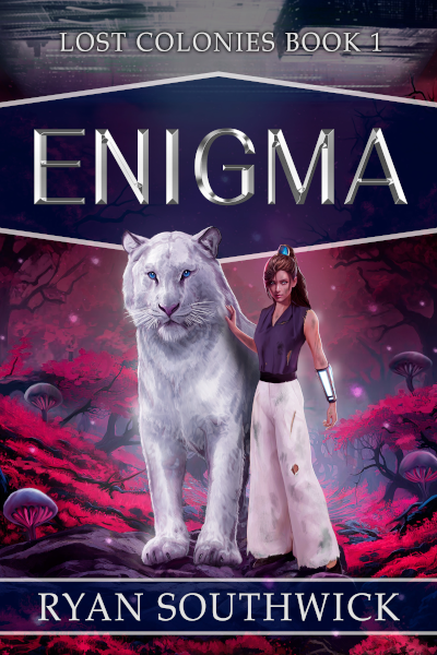 Cover of Ryan Southwick’s science fiction novel Enigma