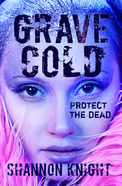 Cover of Shannon Knight’s science fiction novel Grave Cold