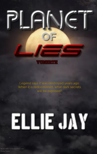 Cover of Ellie Jay’s science fiction novel Planet of Lies