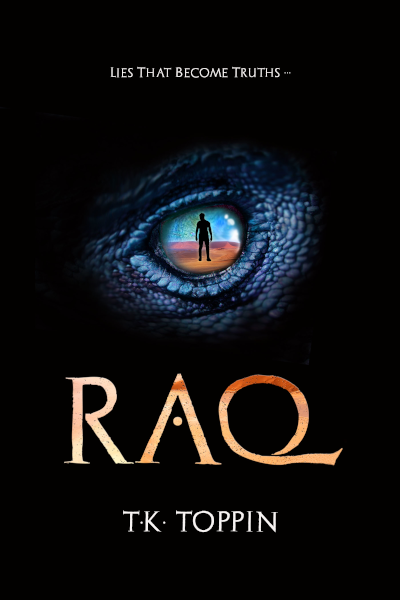 Cover of T. K. Toppin’s science fiction novel Raq