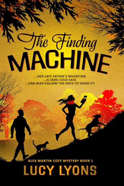 Cover of Lucy Lyons’ science fiction novel The Finding Machine