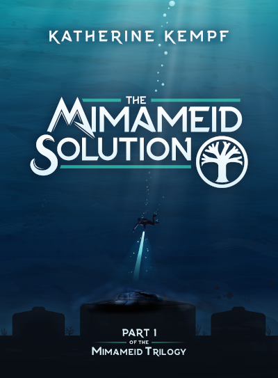 Cover of Katherine Kempf’s science fiction novel The Mimameid Solution